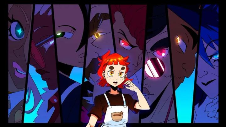 主人公エミと敵キャラクターのストーリー