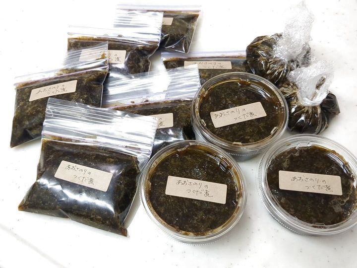 ごはんが進む！アオサノリの手づくり佃煮