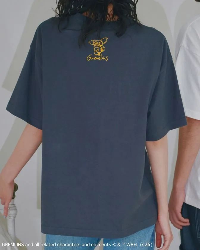 【グレムリン】ギズモ ラクガキ刺繍フォトT バックデザイン