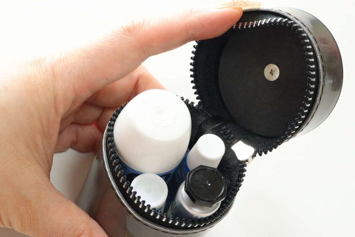 化粧品収納ポーチ 使用例