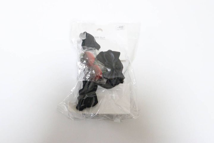 バンスクリップ（チェリー、ギャザー） パッケージ