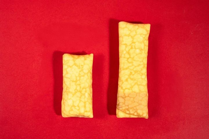 ファミリーマートのファミマ・ザ・クレープ 生チョコのビジュアル