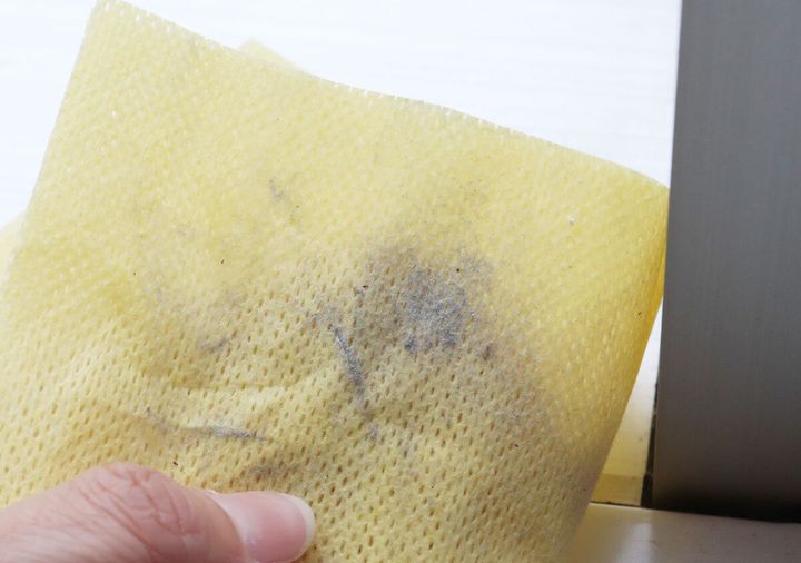 化学ぞうきん からっぷきん 汚れ落ち