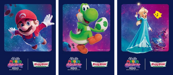 スーパーマリオコラボBOX購入者限定ステッカー