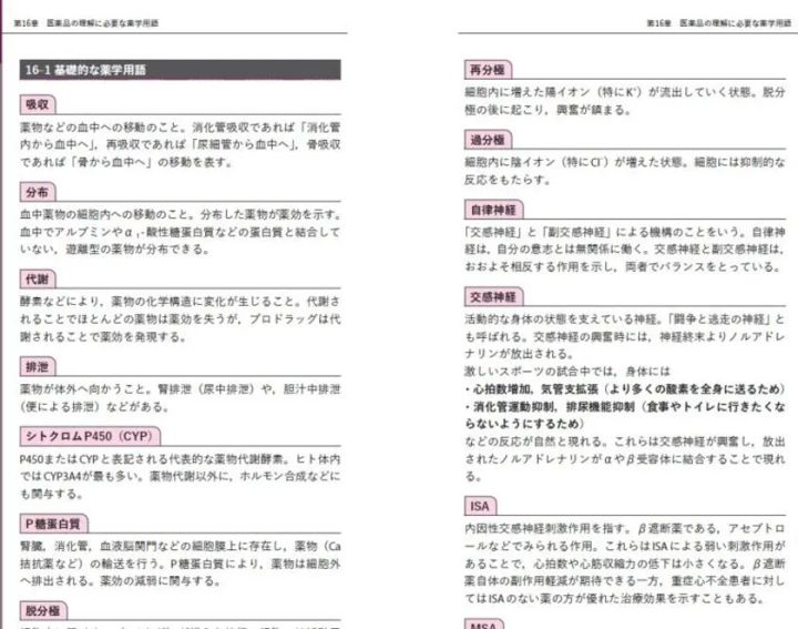 第16章 薬学用語解説ページ