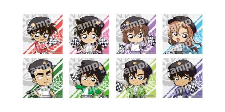 チェッカーフラッグ(1) トレーディング缶バッジ全8種