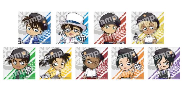 チェッカーフラッグ(2) トレーディング缶バッジ全9種