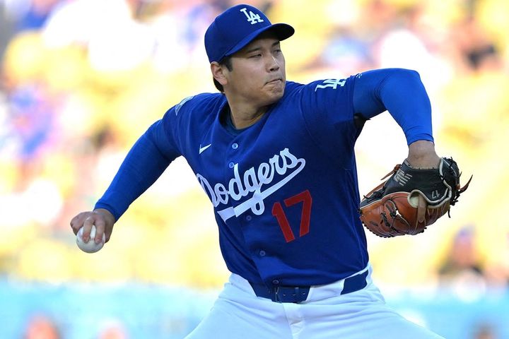 ドジャースの大谷翔平（C）ロイター