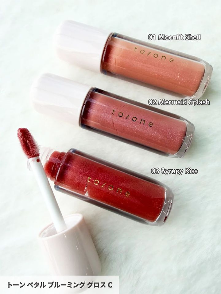 トーン ペタル ブルーミング グロス C