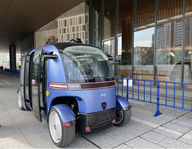 「TAKANAWA GATEWAY CITY ロボットフェス」で実際に試乗した「RoboBus」