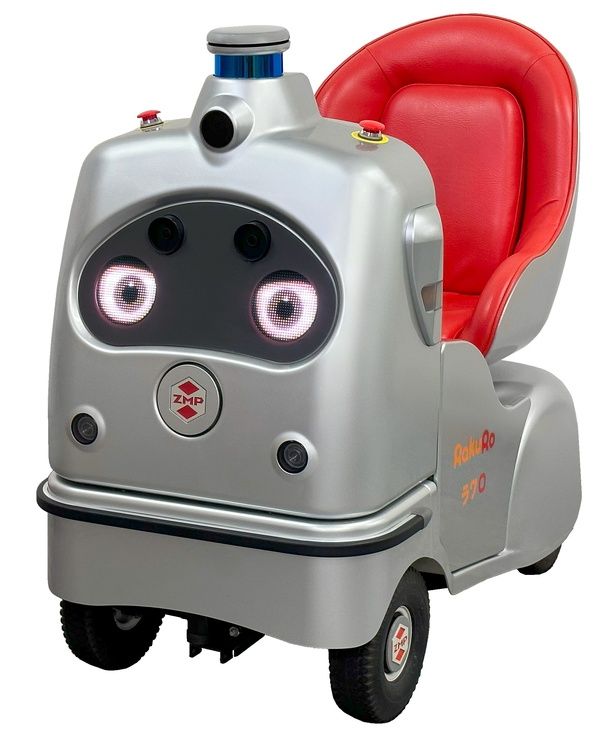 自動運転歩行速モビリティ「RakuRo」