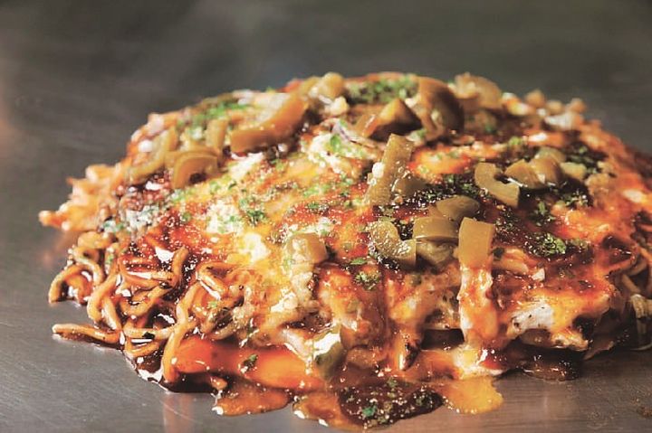 Masaruの「そば入り（肉・玉子）ハラペーニョ」