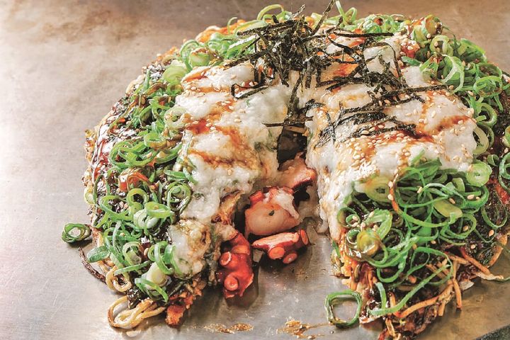 大丸堂の「タコとろろスペシャル」