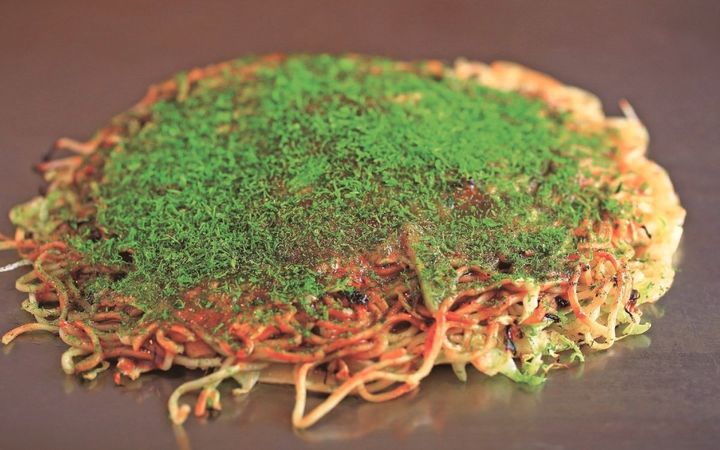 お好み焼き 八昌の「そば肉玉」