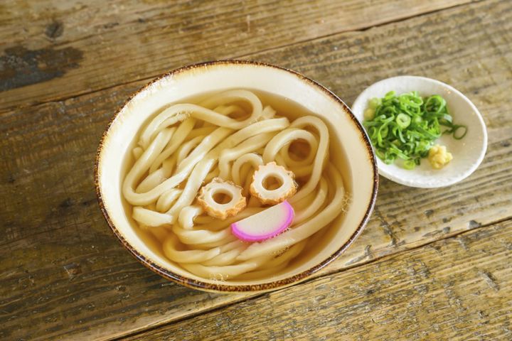 カマ喜riの「かけうどん」（小）