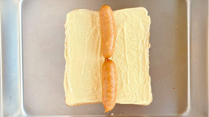 簡単ホットドッグ風