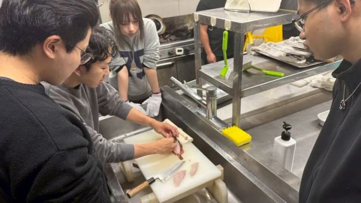 生徒たちが篠島の食材を学ぶスタディケーション