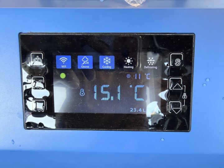 制御パネル 冷却モード