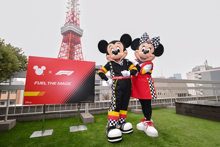 「F1 TOKYO FAN FESTIVAL 2026」ミッキー＆ミニーが新衣装を日本初披露