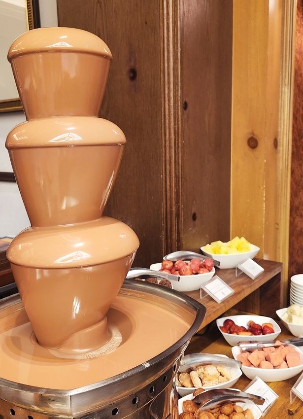 チョコレートファウンテン