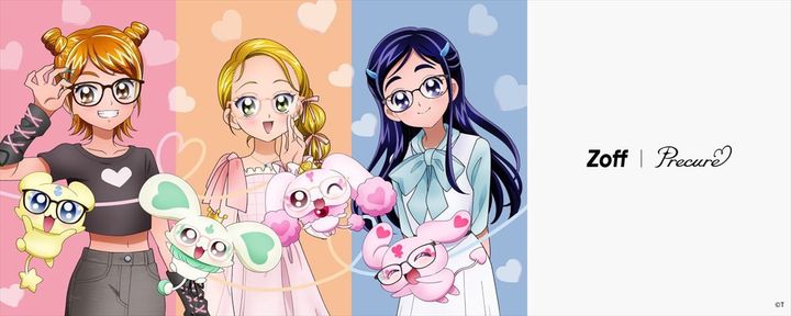 「Zoff／Precure」のビジュアル