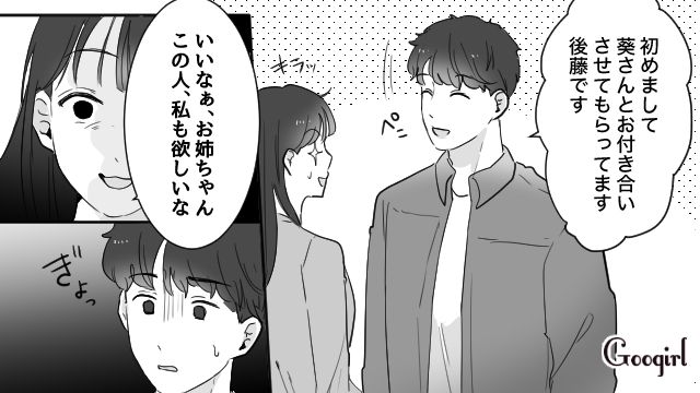 道で偶然会った姉の彼氏を奪おうとするも…「別れるつもりはないよ」キッパリ断られた略奪妹の話