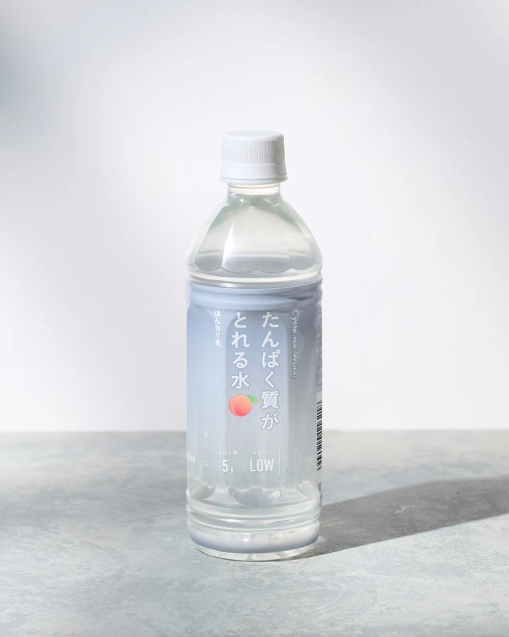 美容 水 ミネラルウォーター 次世代ウォーター Cycleme サイクルミー たんぱく質がとれる水 ほんのり桃