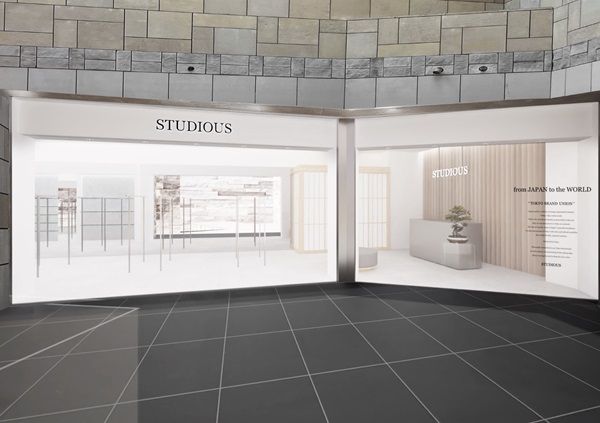 【東京都港区】「STUDIOUS」が六本木ヒルズにWOMENSの単独店舗出店！「AKIRANAKA」の別注アイテムも