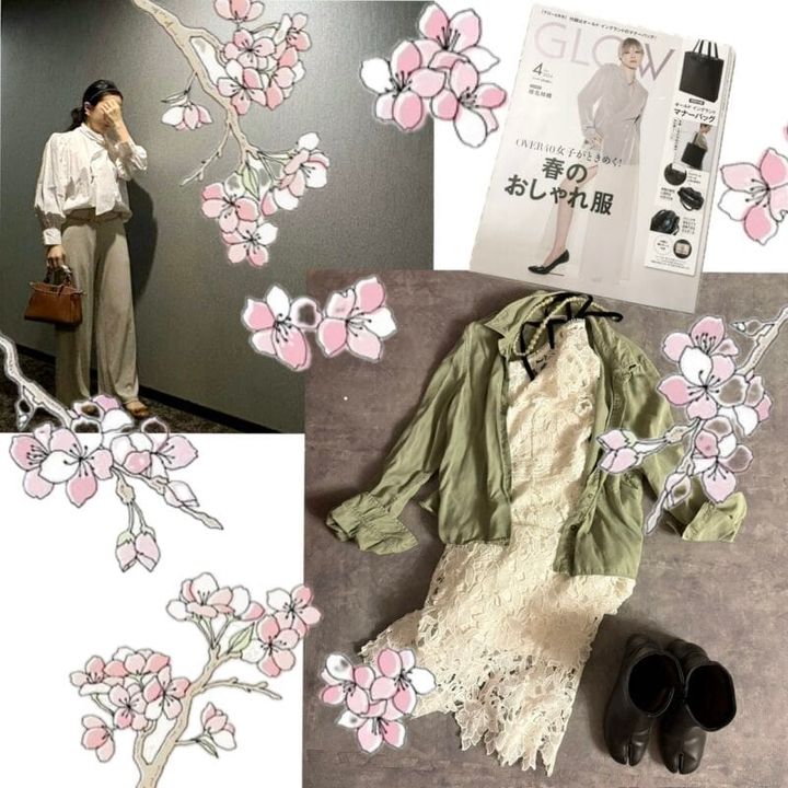 春コーデ トップ画像