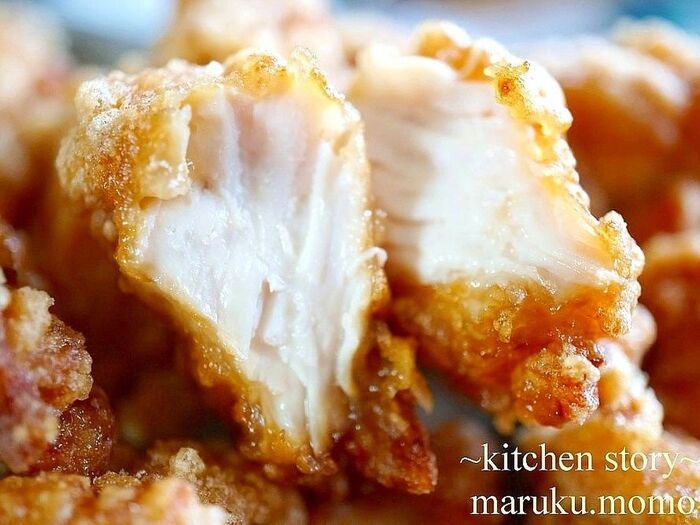 まるで鶏ももみたい！『鶏むね肉』をやわらかジューシーな唐揚げに変身させる方法！