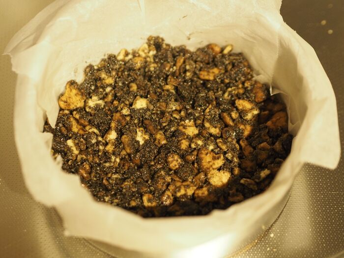 ゼブラ柄チーズケーキの作り方