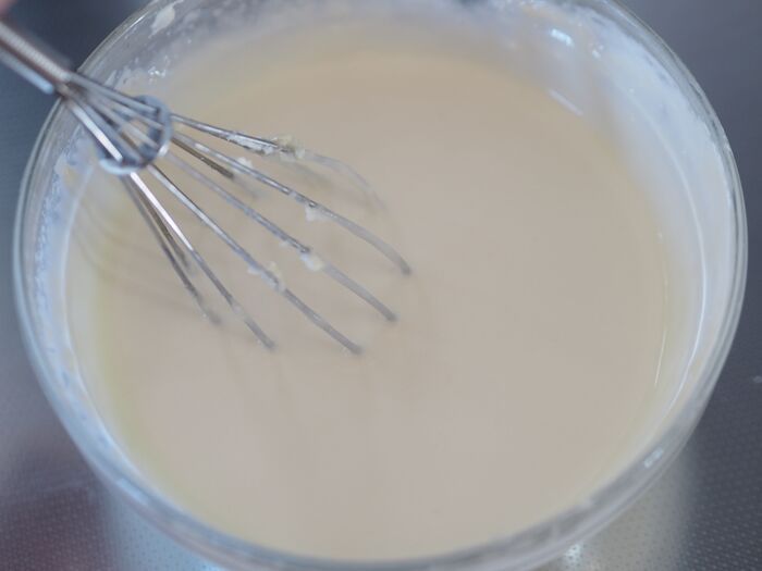 混ぜて流すだけでおしゃれ！『ゼブラ柄チーズケーキ』を作ってみた。難しそうに見えて簡単です♡