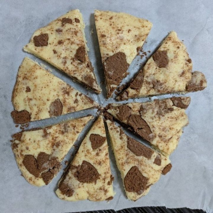 丸く整形して8等分にする