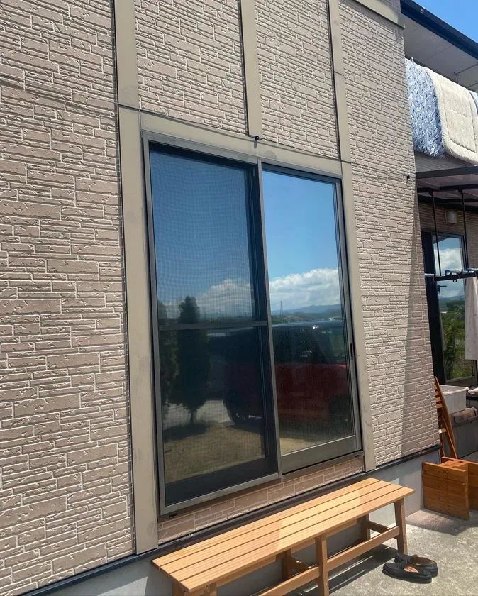 遮熱ミラーフィルム 施工