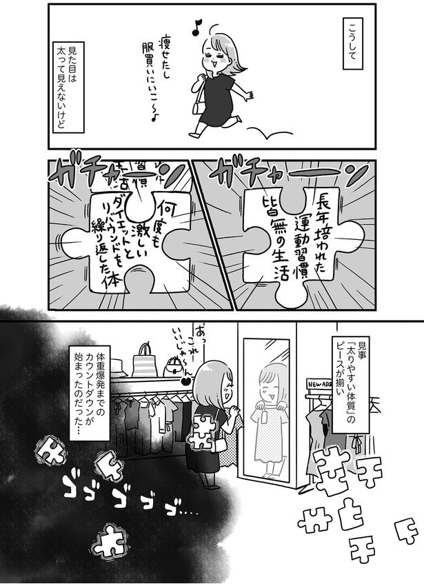 体重爆発までのカウントダウン… （C）かのまん、あきばさやか／KADOKAWA