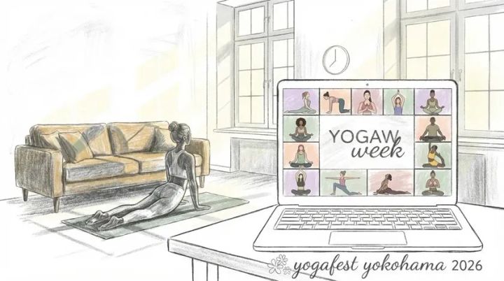YOGAWeek 2026 春分 メインビジュアル