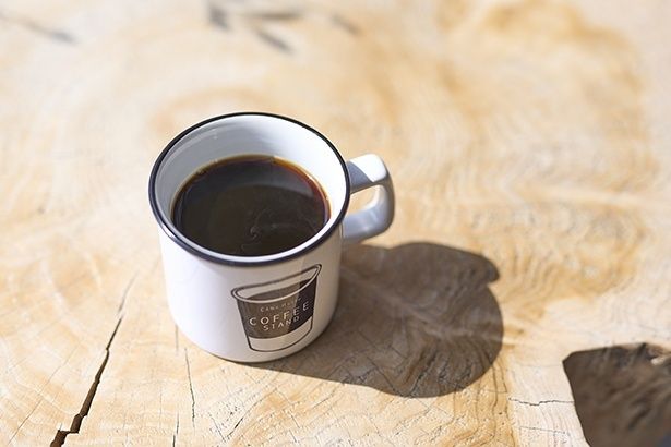 深煎りのエチオピア・シャキソ・オーガニック450円。まろやかな香味と、スパイスのような余韻が華やか