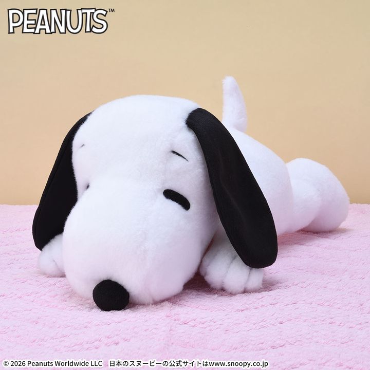 SNOOPY 寝そべり LLぬいぐるみ