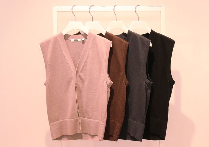 ユニクロユー ニット ベスト
