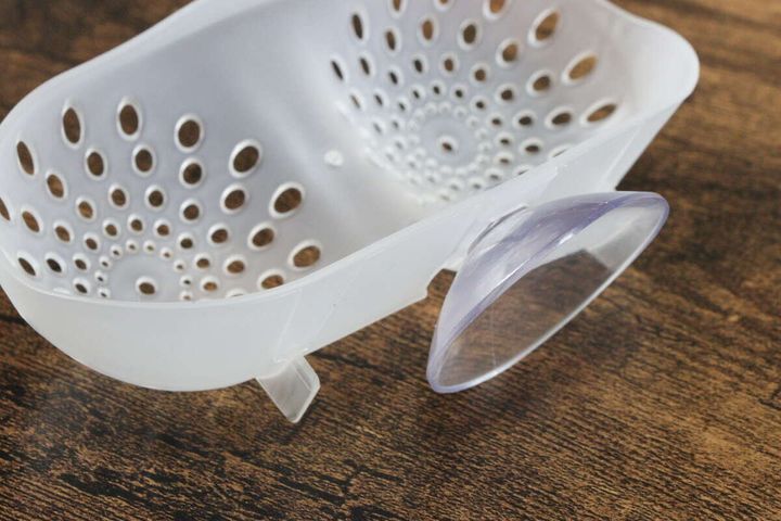 コスメパフスタンド 吸盤