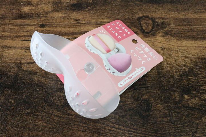 コスメパフスタンド 便利グッズ