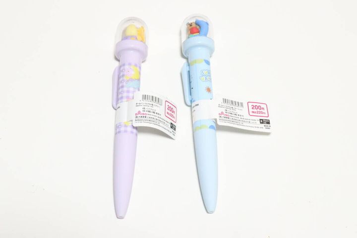 ダイソーのボールペン カプセル型 ラブリー バケーション