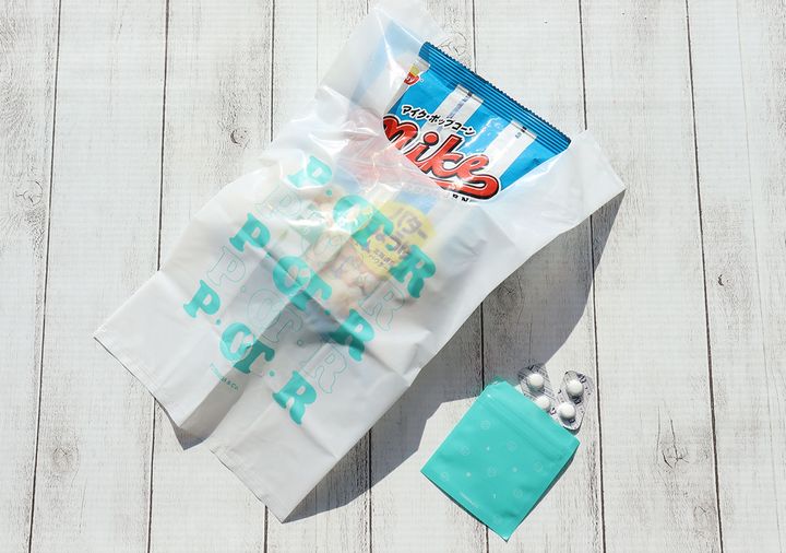 宝島社雑誌付録smart5月号のPOTRの缶ケース入りミニ文具8点セット6