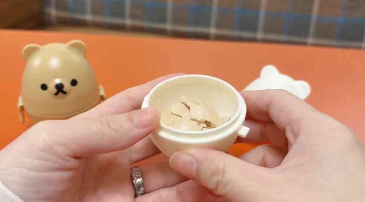 セリア┃ゆでたまごケース