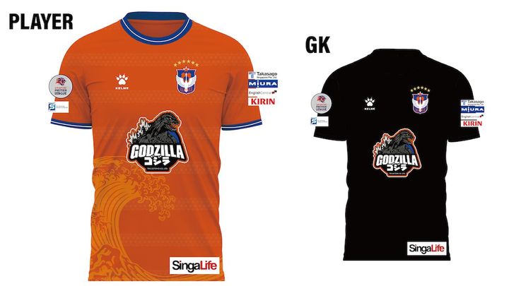 画像: Albirex Niigata Singapore 2026 Kelme “GODZILLA EDITION” Home