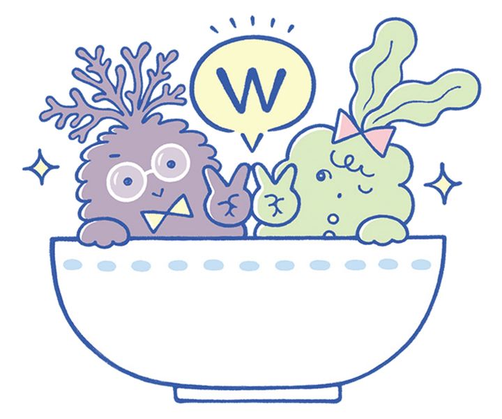 2つのパックをミックス。「もずくめかぶ」に