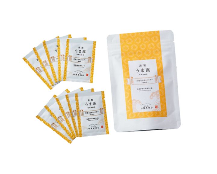 栄養価とともに旨みも海藻の魅力。こちらは沖縄の小さな藻100％の天然うま味調味料。