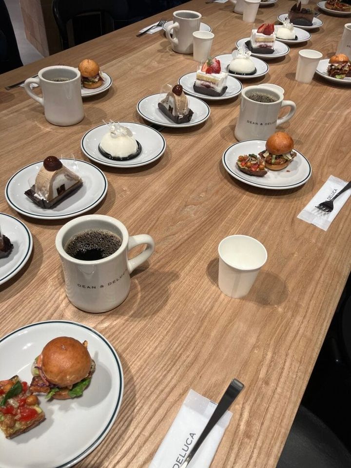 ディーン＆デルーカ大井町内覧会の試食