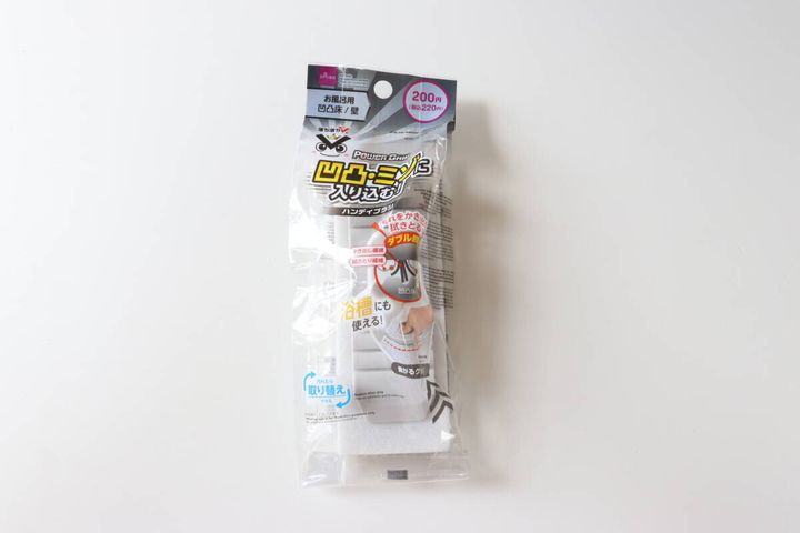 ダイソーの速乾床用ハンディブラシ 落ち落ちVのパッケージ
