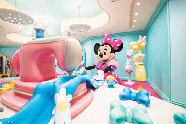 東京ディズニーランド ミニーのスタイルスタジオへ ようこそ！02